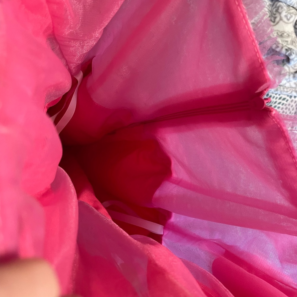 Bcbgmaxazria flamingo tulle corset 6 dress gown - Picture 6 of 6
